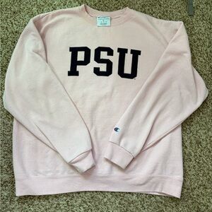 Pink PSU Champion Sweatshirt